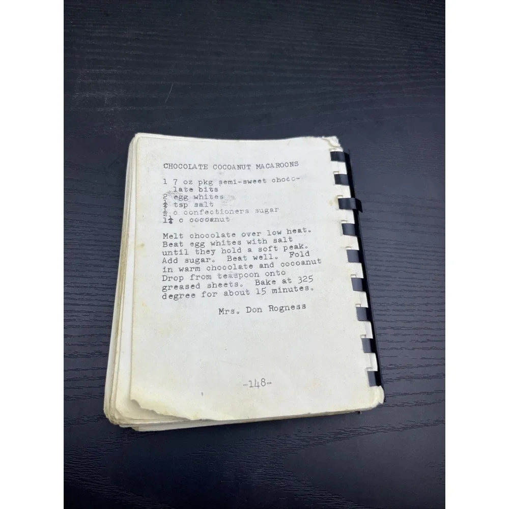 Vikin-Ettes‎ Cookbook Osseo Country Club Vintage Community Recipes Book